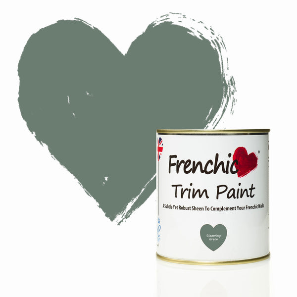 Steaming Green Trim Paint