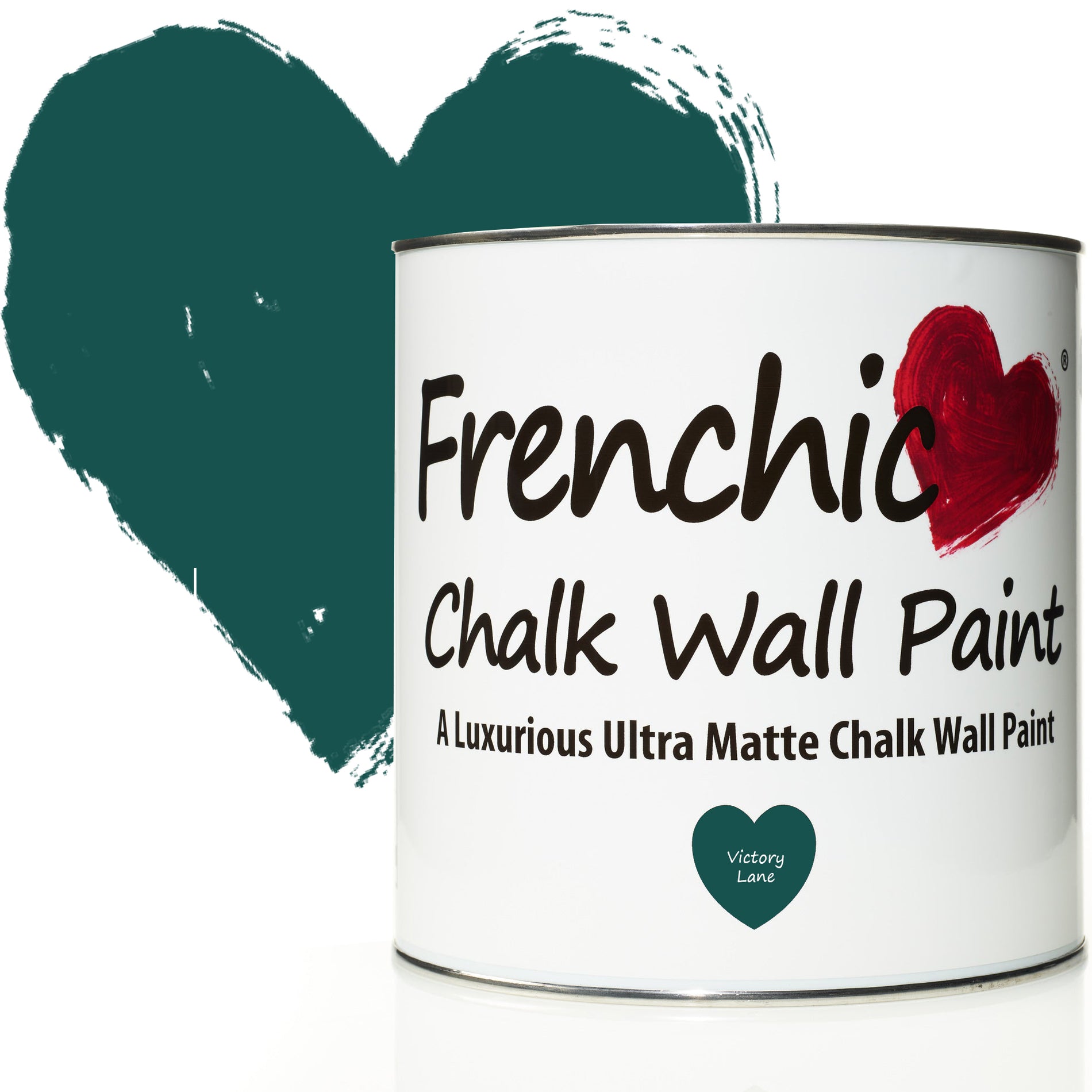 Victory Lane Deep Jewel Green Chalk Wall Paint Frenchic